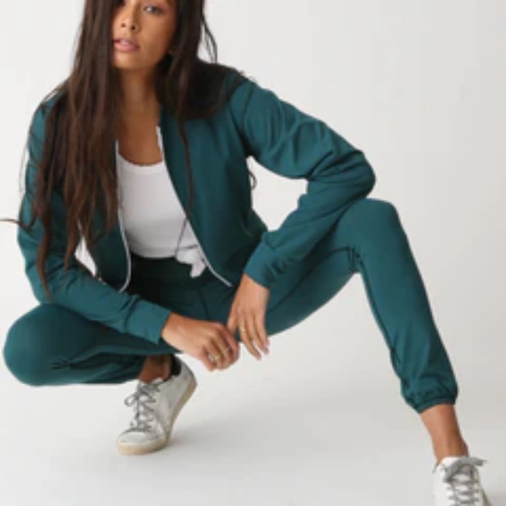 Electric & Rose Hunter Stretch Zip Jacket, Wintergreen, XS